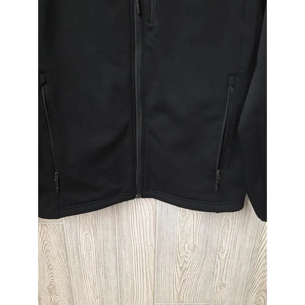 The North Face Mens Black Apex Softshell Jacket Size Medium